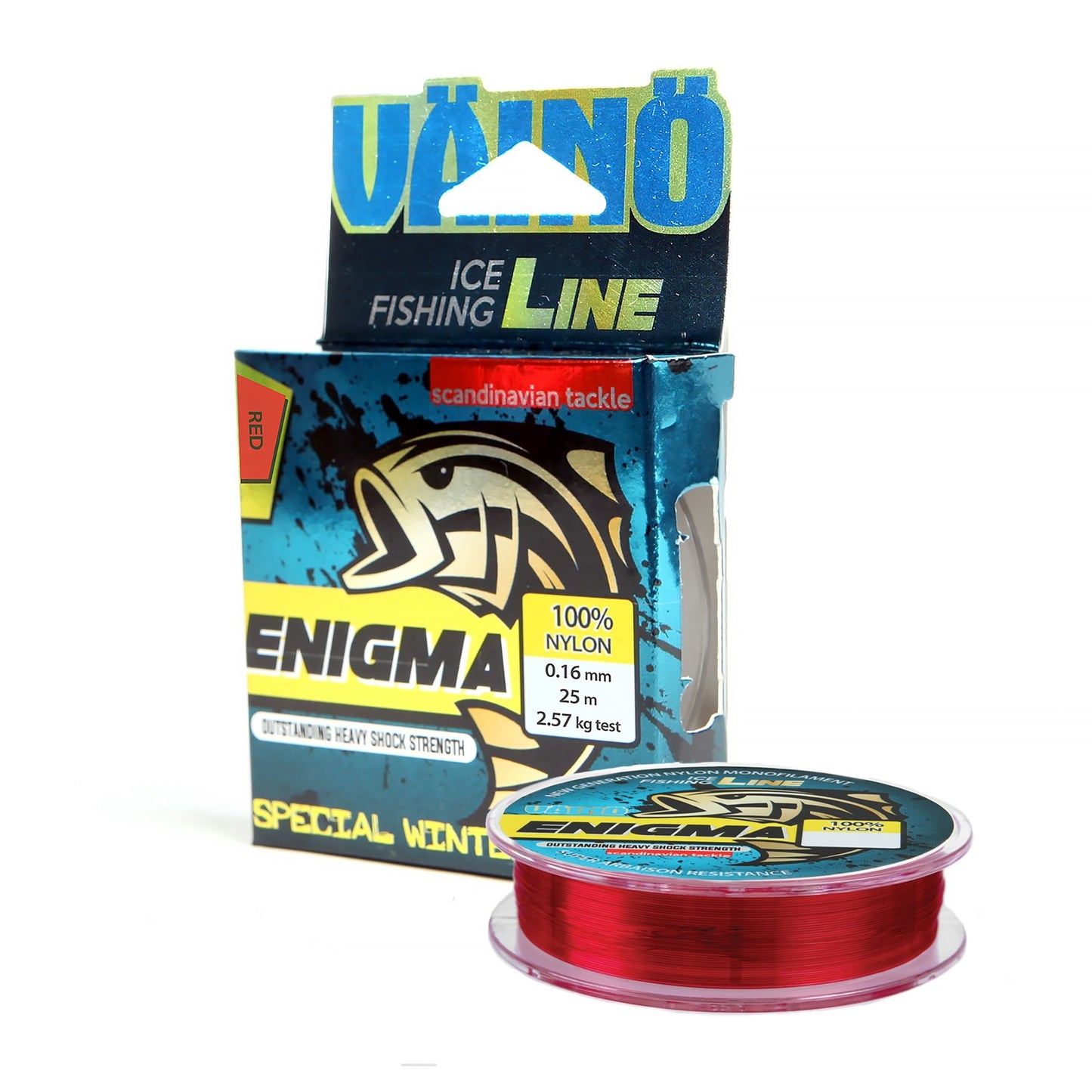 Väinö Enigma 25m 0.30mm punainen