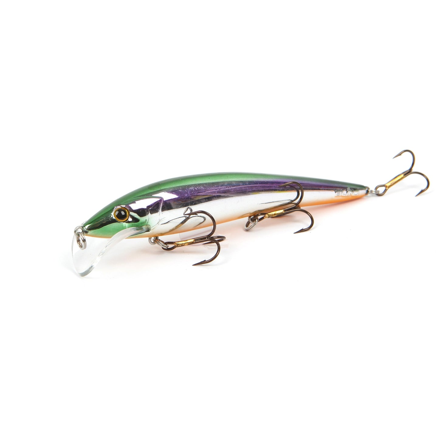 Saddler 130mm Wobbler #Greenly Chrome