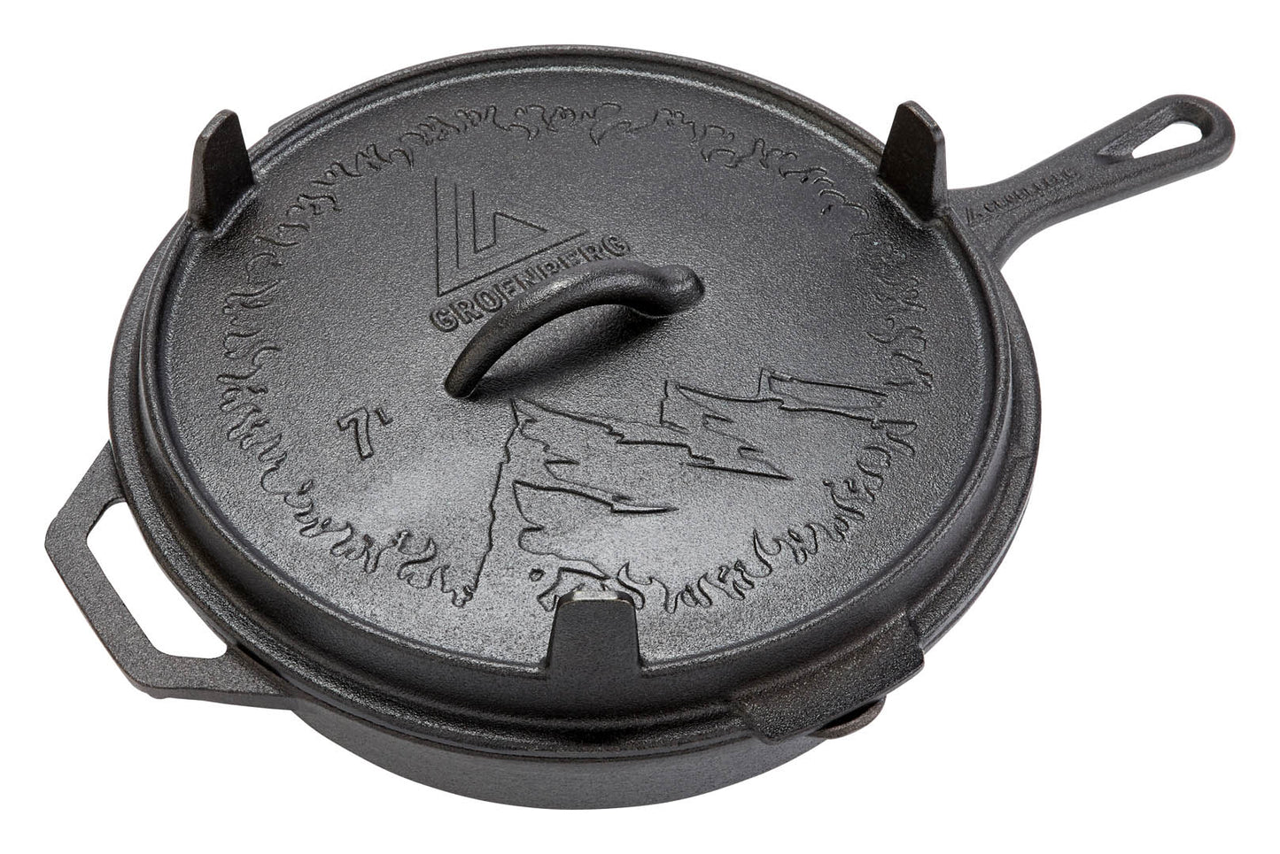 Groenberg Hekla valurautapannu 30 cm / 3L