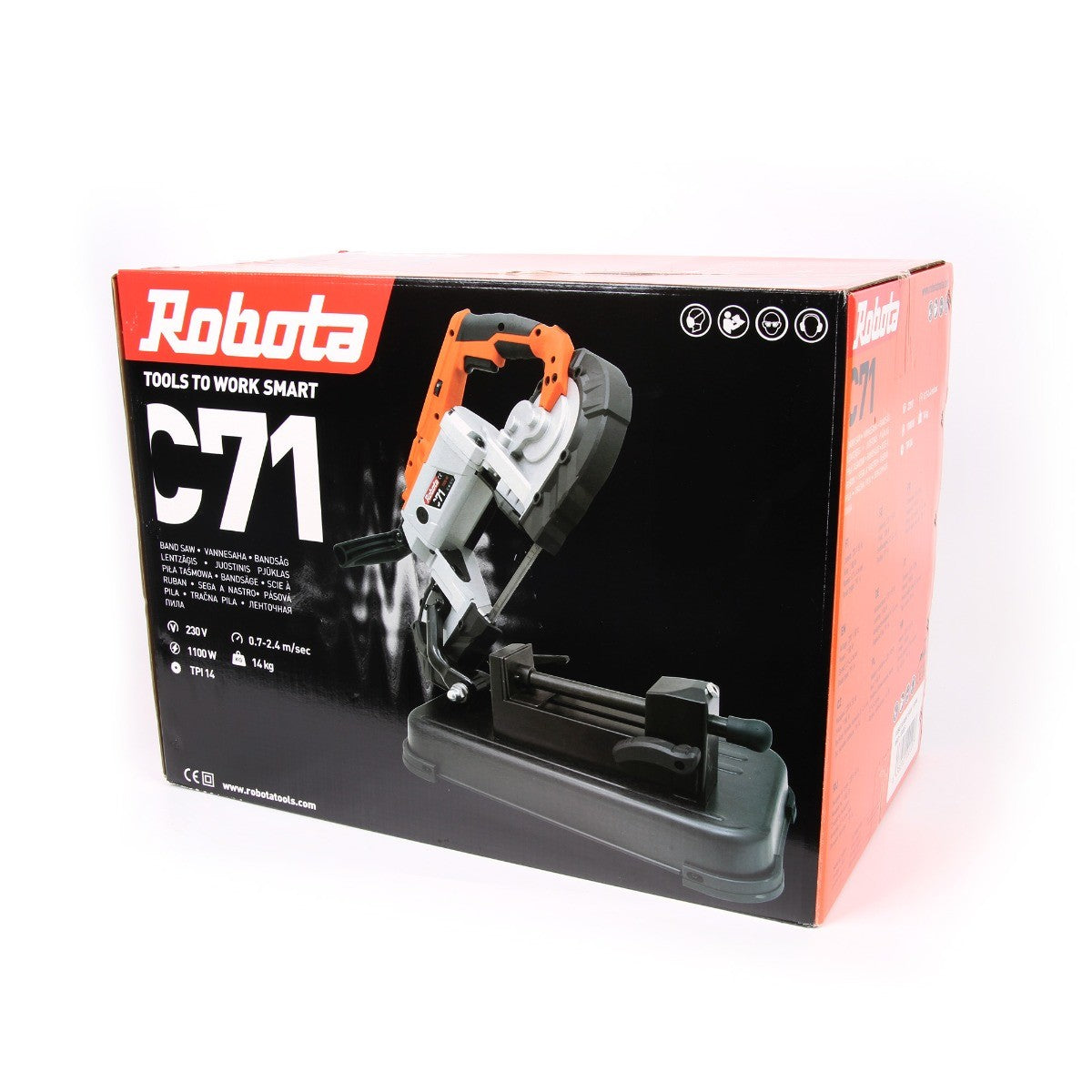 Robota metallivannesaha C71 1100W