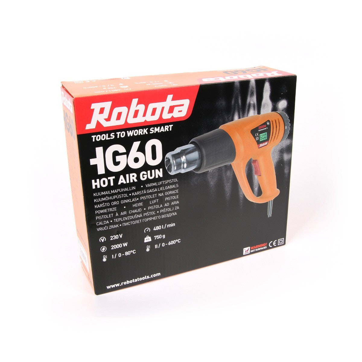 Robota kuumailmapuhallin HG60 2000W