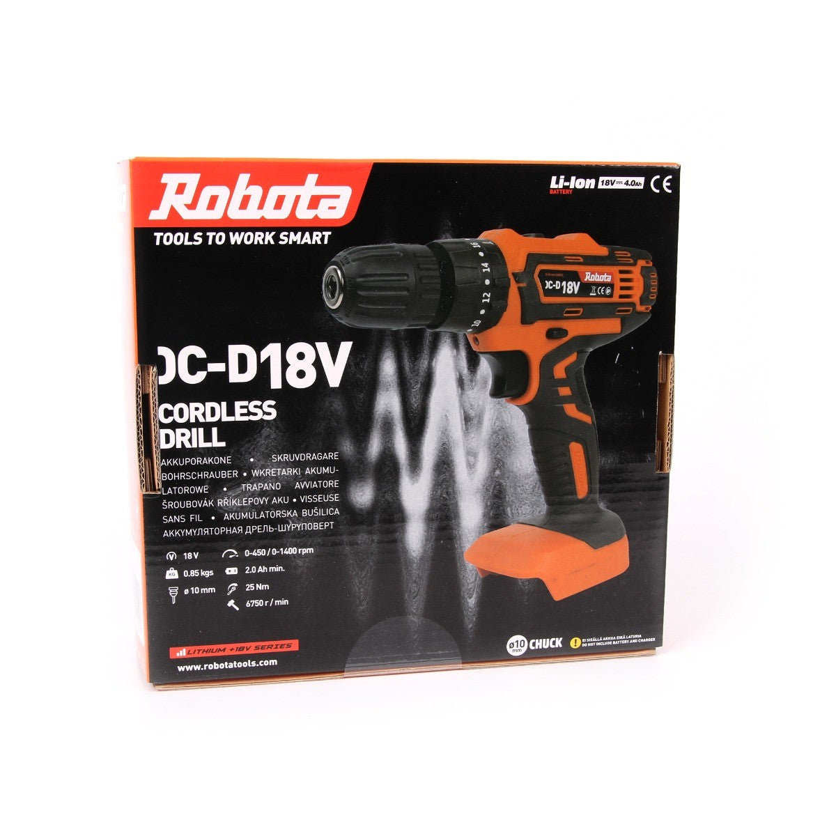 Robota akkuporakone DC-D 18V runko