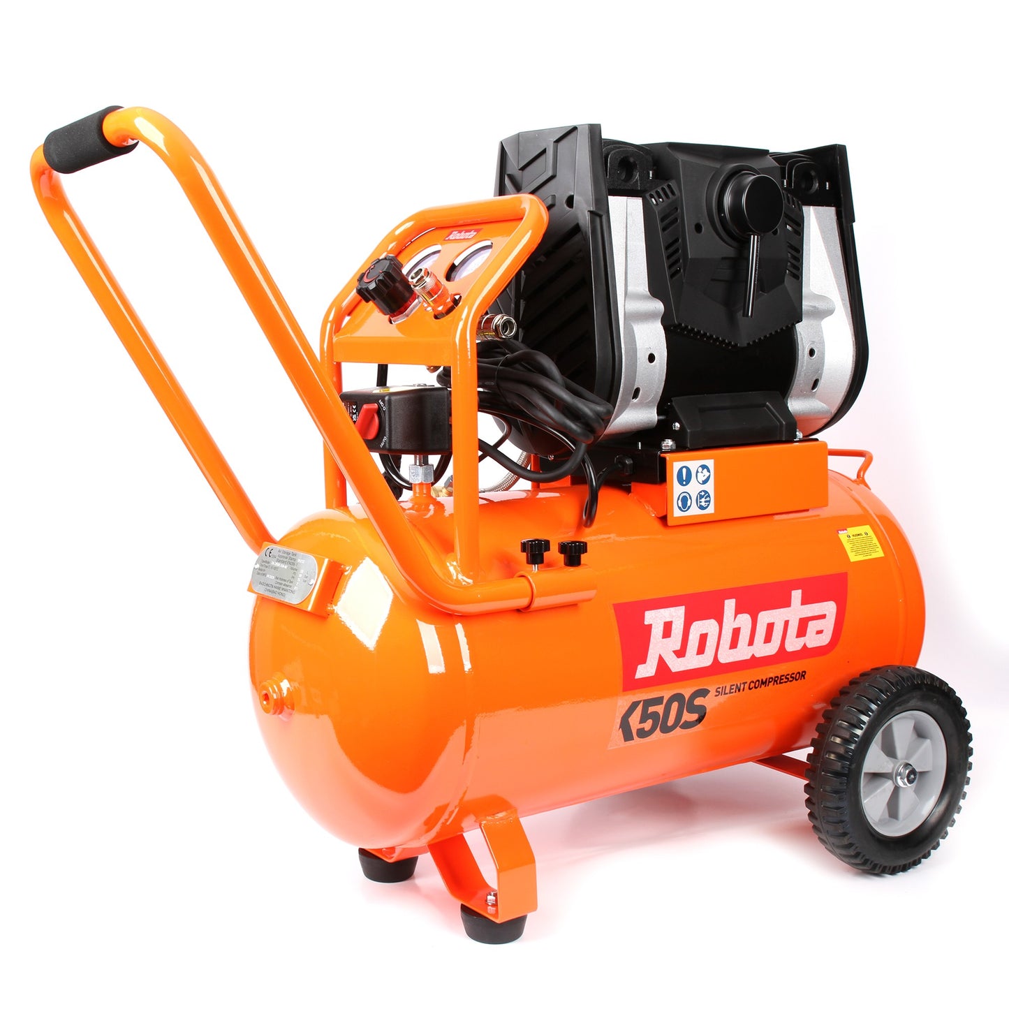 Robota kompressori K50S 50l 1500 W hiljainen