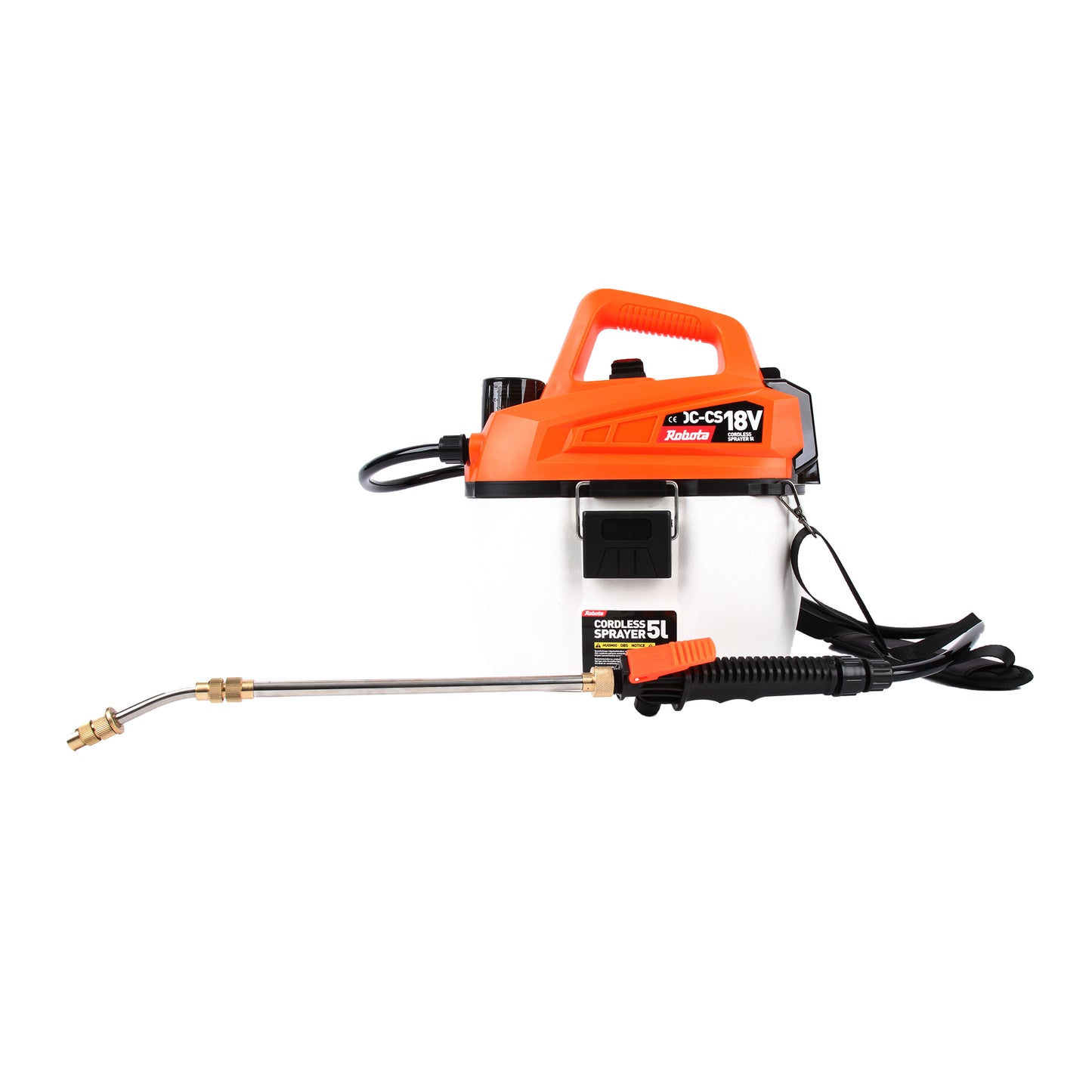 Robota DC-CS18V akkuruiskupullo 5L runko