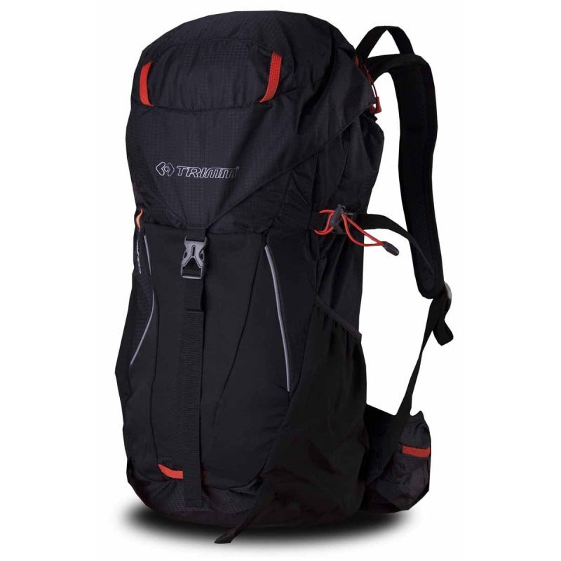 Trimm Courier Reppu, musta/oranssi 35L