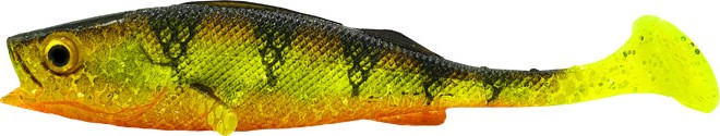 LMAB Köfi Perch Shad 11cm Natural Perch 4kpl
