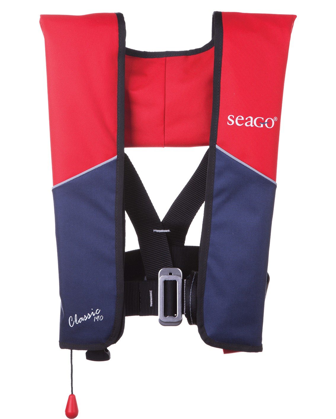 Seago Classic 190N red/navy Mk5 Auto paukkuliivi