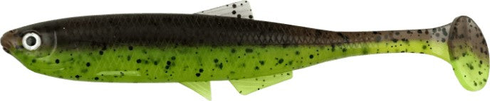 LMAB Köfi Bleak Shad 9cm Green Pumpkin/Chartreuse 5kpl