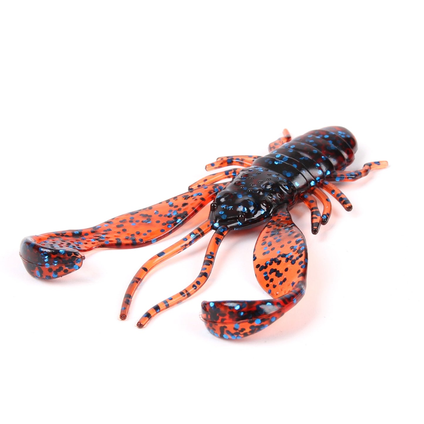 LMAB Finesse Filet Craw 10cm Motoroil Blue 3kpl