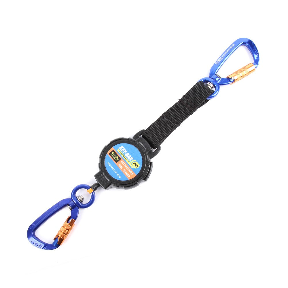 Key-Bak Pro ToolMate 2 lb. 46-Inch Retractable Tool Tether - Carabiner