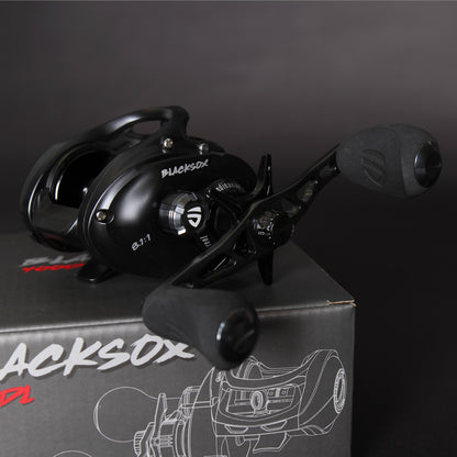 Scandinavian Tackle Blacksox DL400 hyrräkela oikea