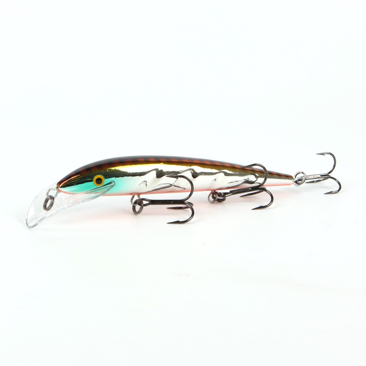 Baron 13CM Brown stripe Chrome