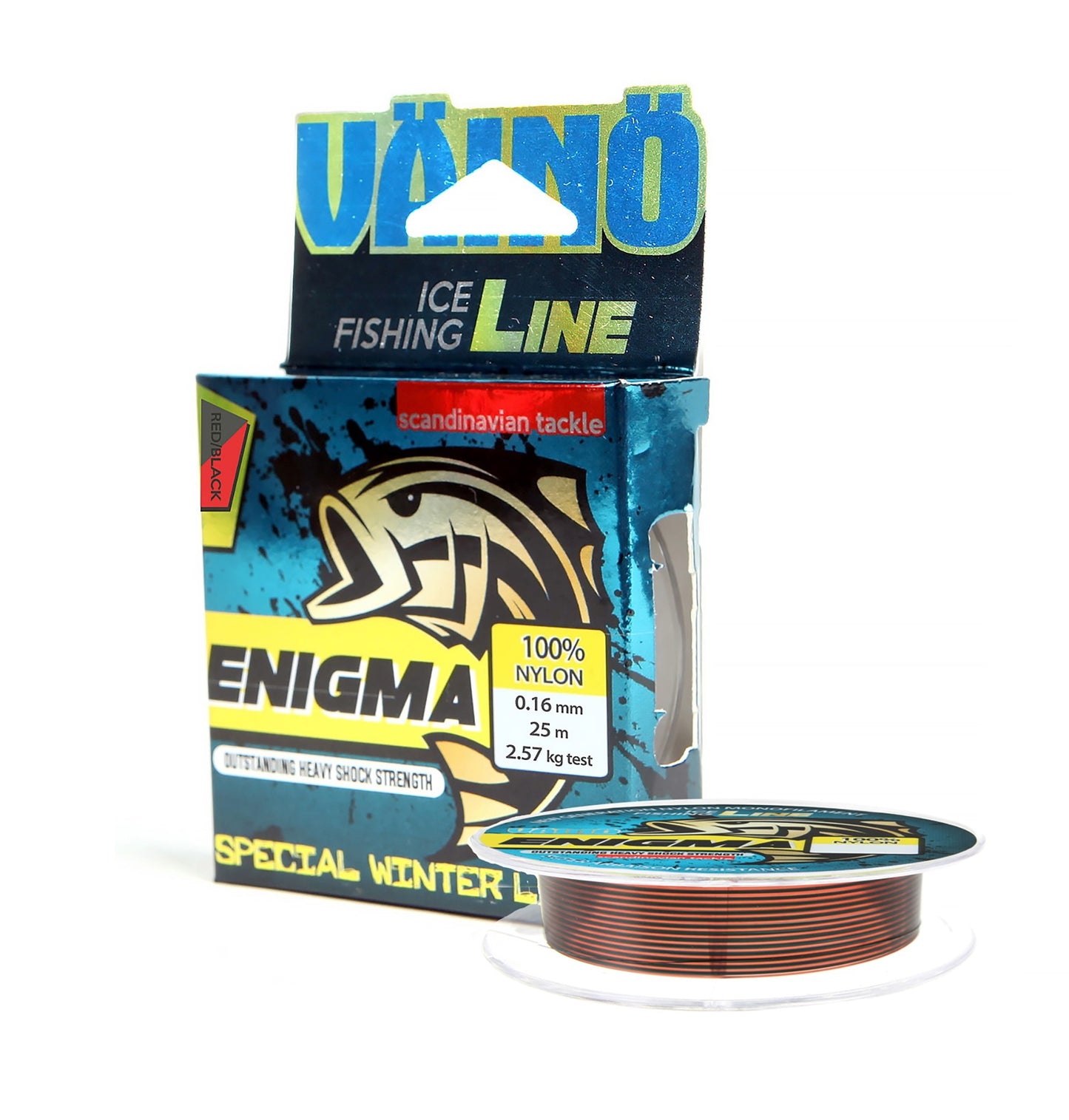 Väino Enigma 25m 0.25mm 5,55kg punainen+musta
