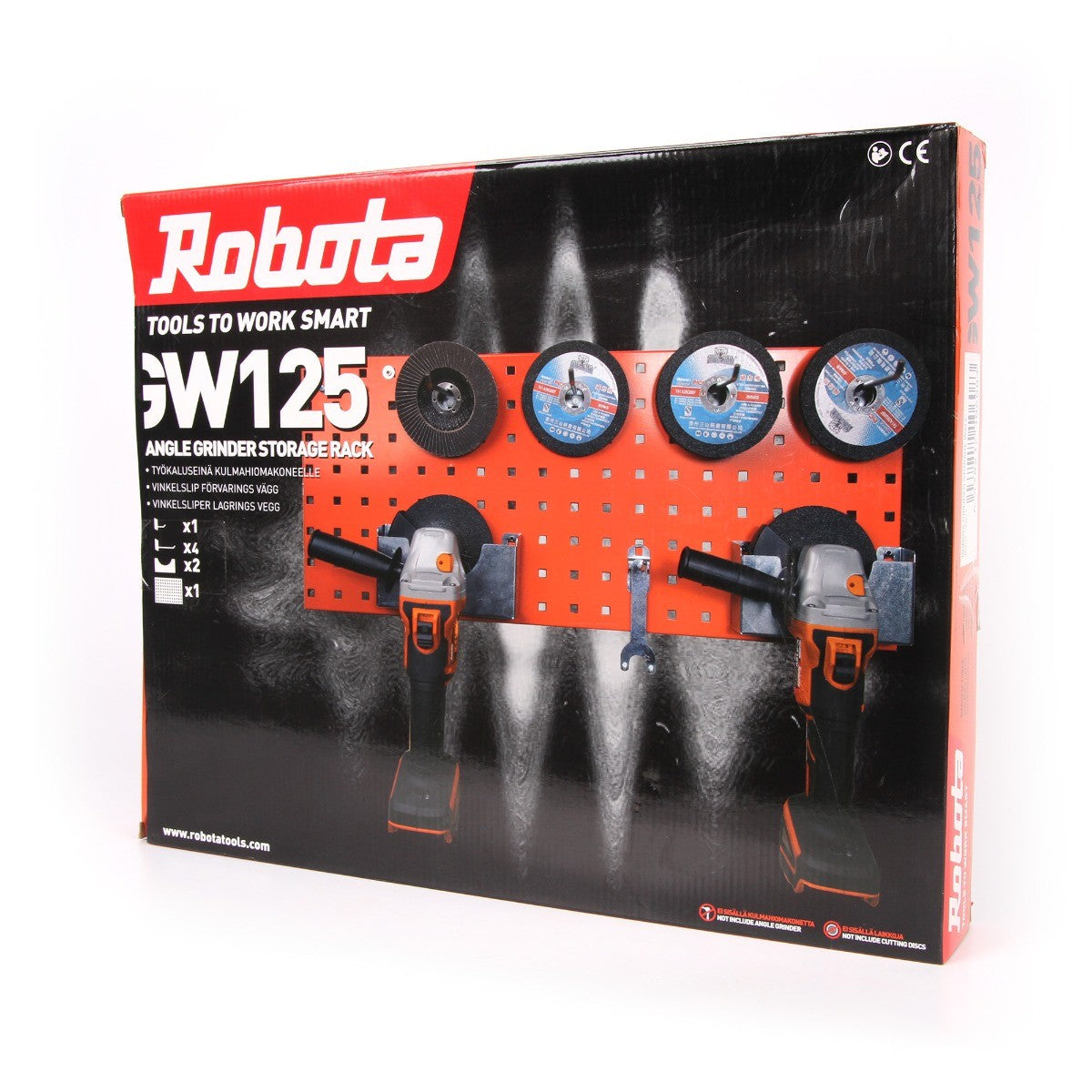 Robota työkaluseinä kulmahiomakoneelle GW125