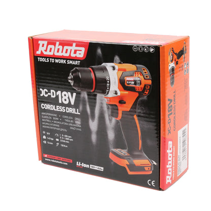 Robota DC-D18V akkuporakone 13mm istukalla runko
