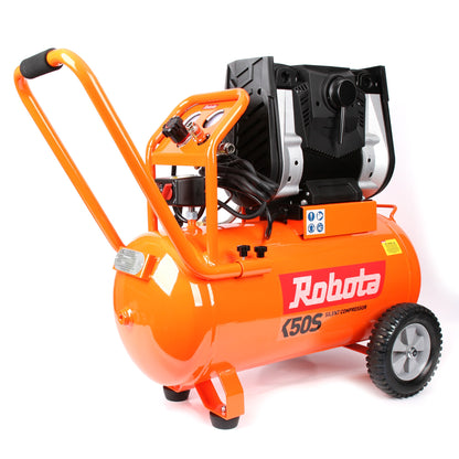 Robota kompressori K50S 50l 1500 W hiljainen