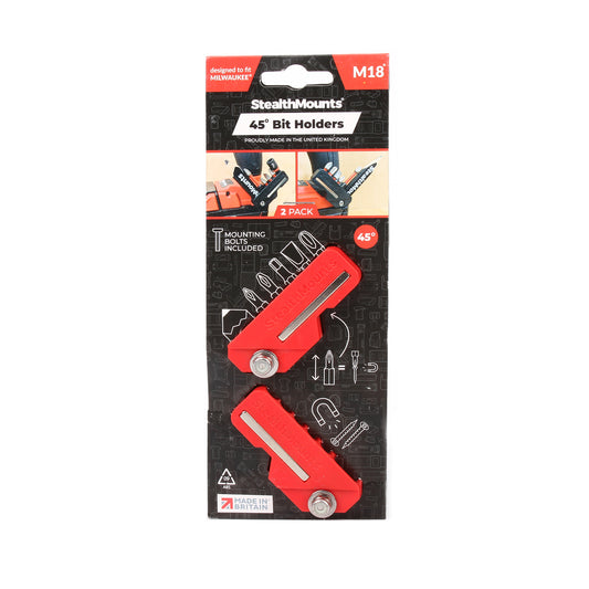 StealthMounts Red 45 magneettipidike kärjille MILWAUKEE M18 2kpl