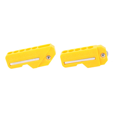 StealthMounts Yellow 45 & 90 magneettipidike kärjille DEWALT 2kpl