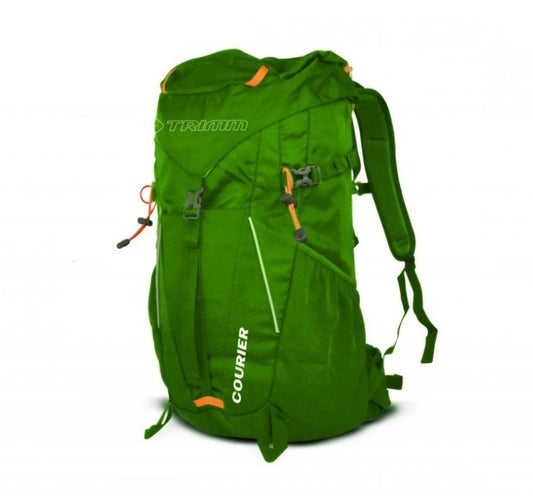 Trimm Courier Reppu, vihreä/oranssi 35L