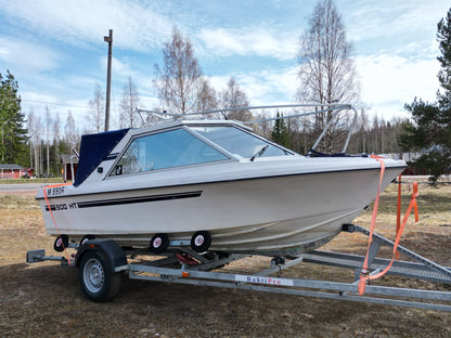 HT-Vene Vator 17HT + 4T 50hv Yamaha ulkoperämoottori