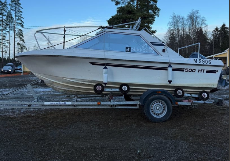 HT-Vene Vator 17HT + 4T 50hv Yamaha ulkoperämoottori