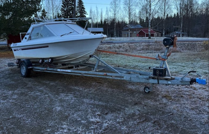 HT-Vene Vator 17HT + 4T 50hv Yamaha ulkoperämoottori