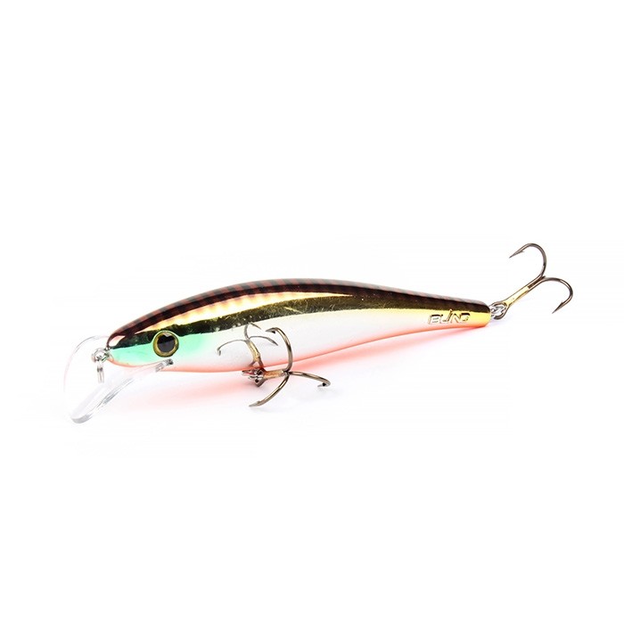 Gator Wobbler 11cm #Brown Stripe Chrome