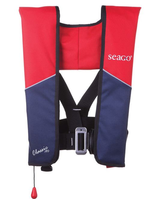 Seago Classic 190N red/navy Mk5 Auto paukkuliivi