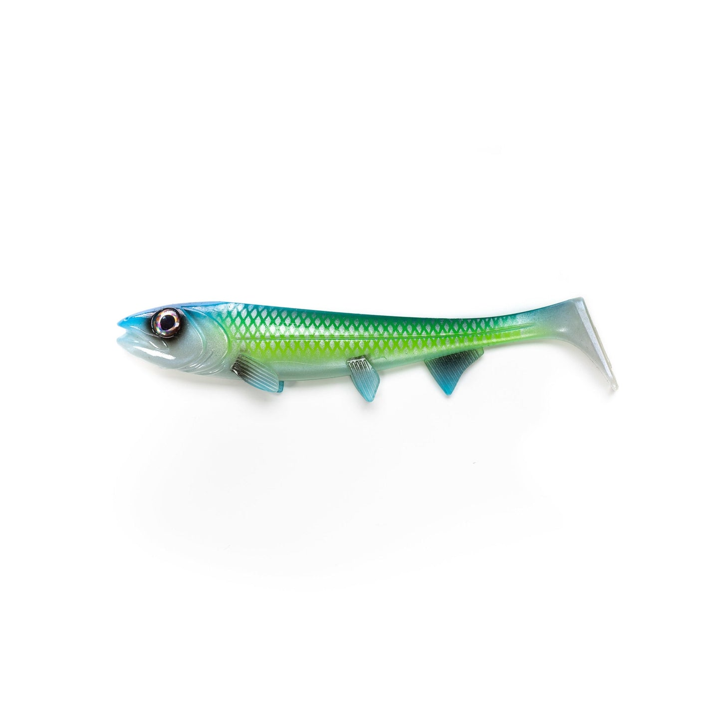 Hostagevalley Shad Green Attack UV - 14cm, 25g