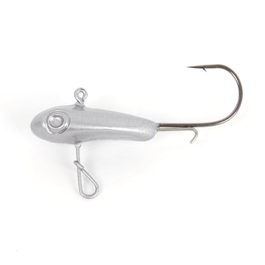 Shaker Baits pilkkijigipää 10g #2/0, #Grey 3kpl