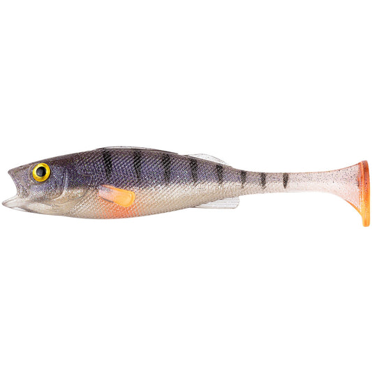 LMAB Köfi Perch Shad 9cm Ghost Perch 4kpl