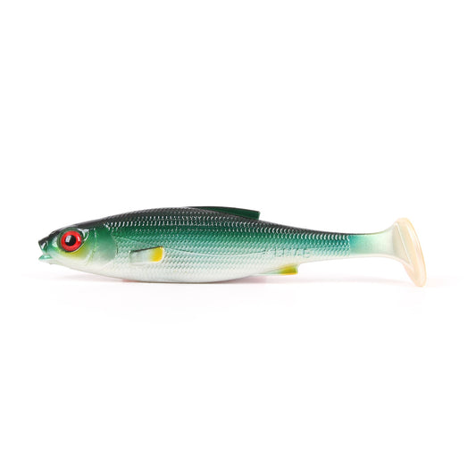 LMAB Köfi Roach Shad 14cm Green Shiner 3kpl