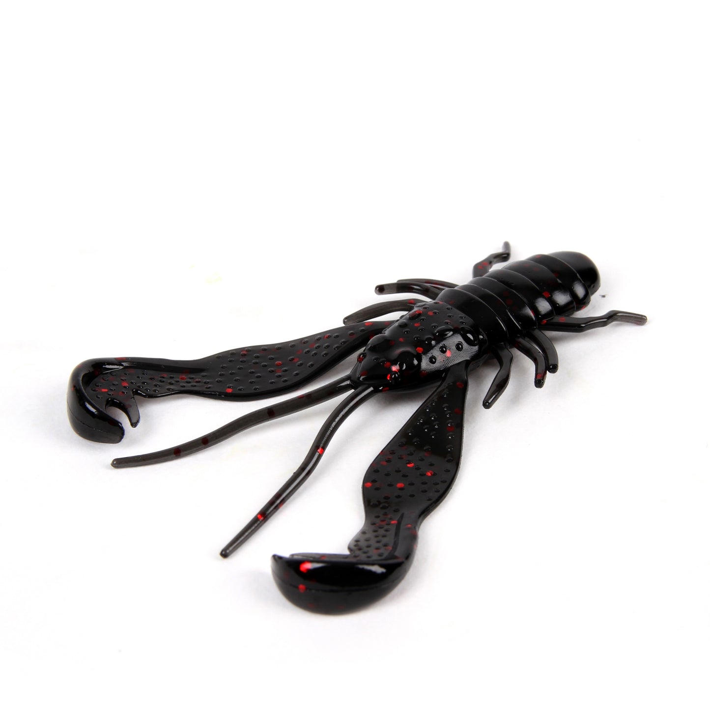 LMAB Finesse Filet Craw 10 cm Night Fire 3kpl