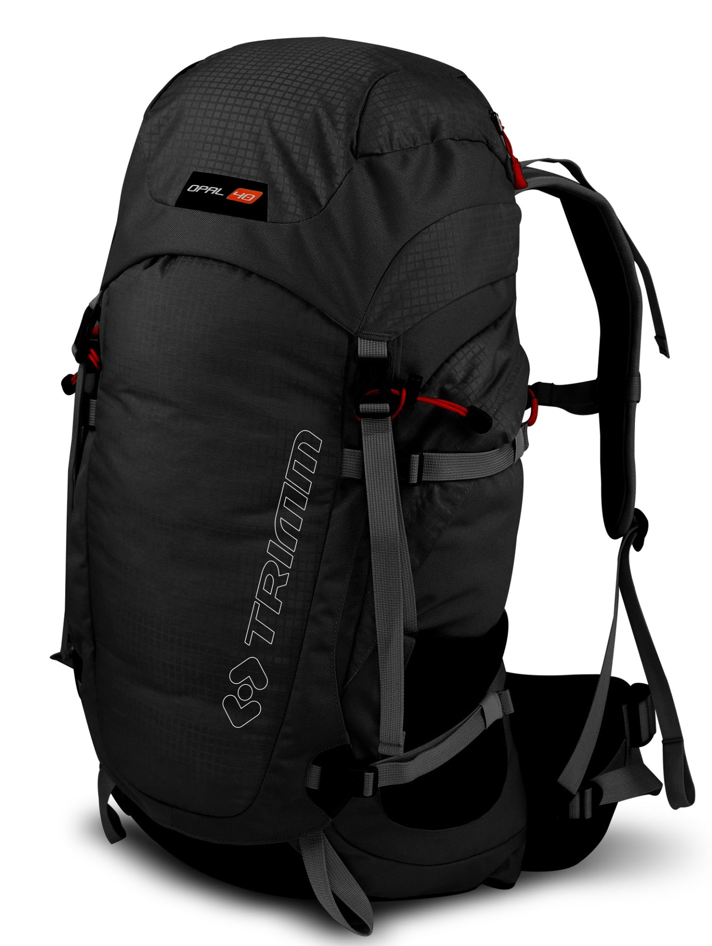 Trimm Opal reppu 40L musta / oranssi