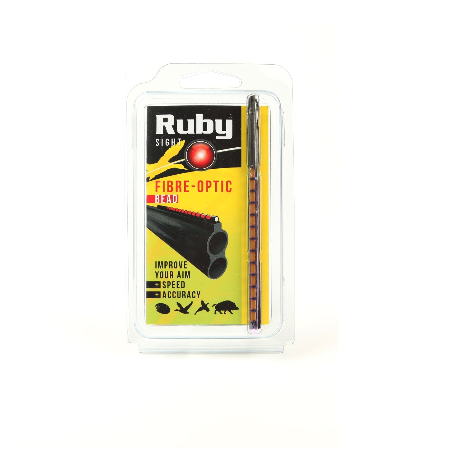 Ruby oranssi valokuitujyvä 120mm
