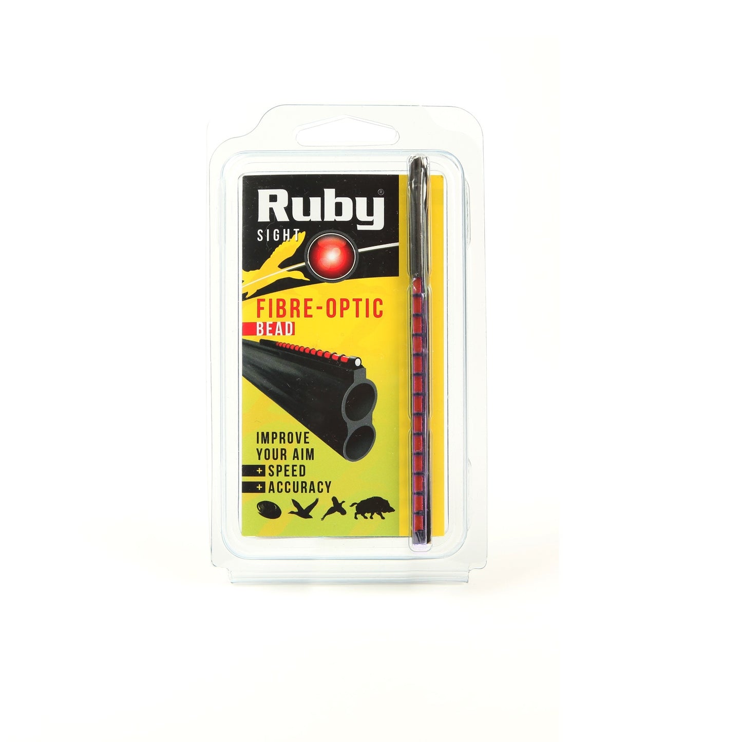 Ruby punainen valokuitujyvä 120mm