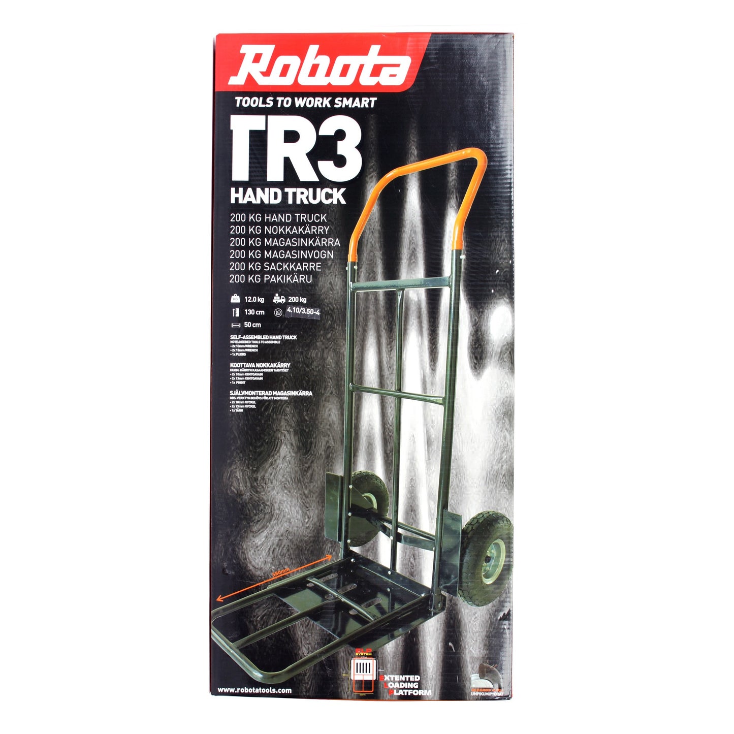 Robota nokkakärry TR3 200kg