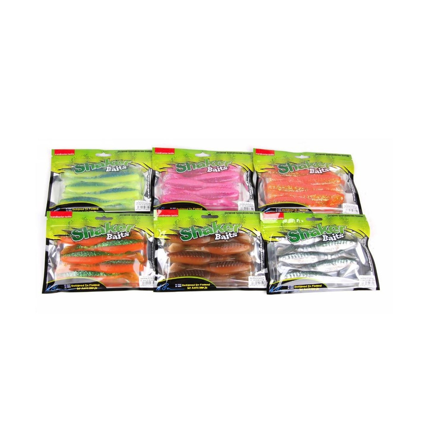 Shaker Baits Piggyshad 5.0" 5kpl - Smelly Green