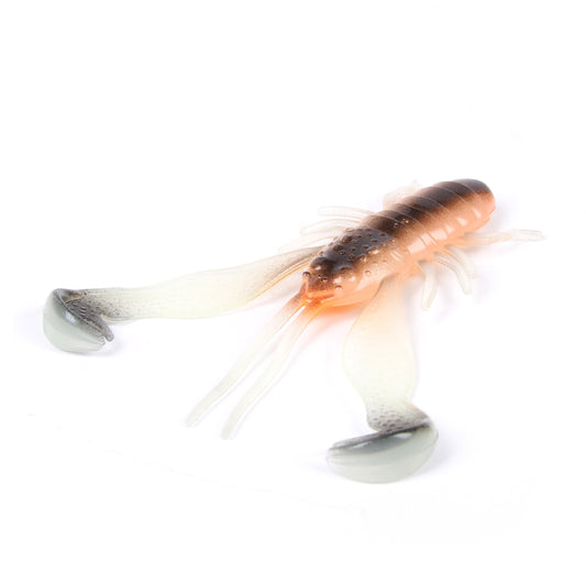LMAB Finesse Filet Craw 10cm Sunrise 3kpl