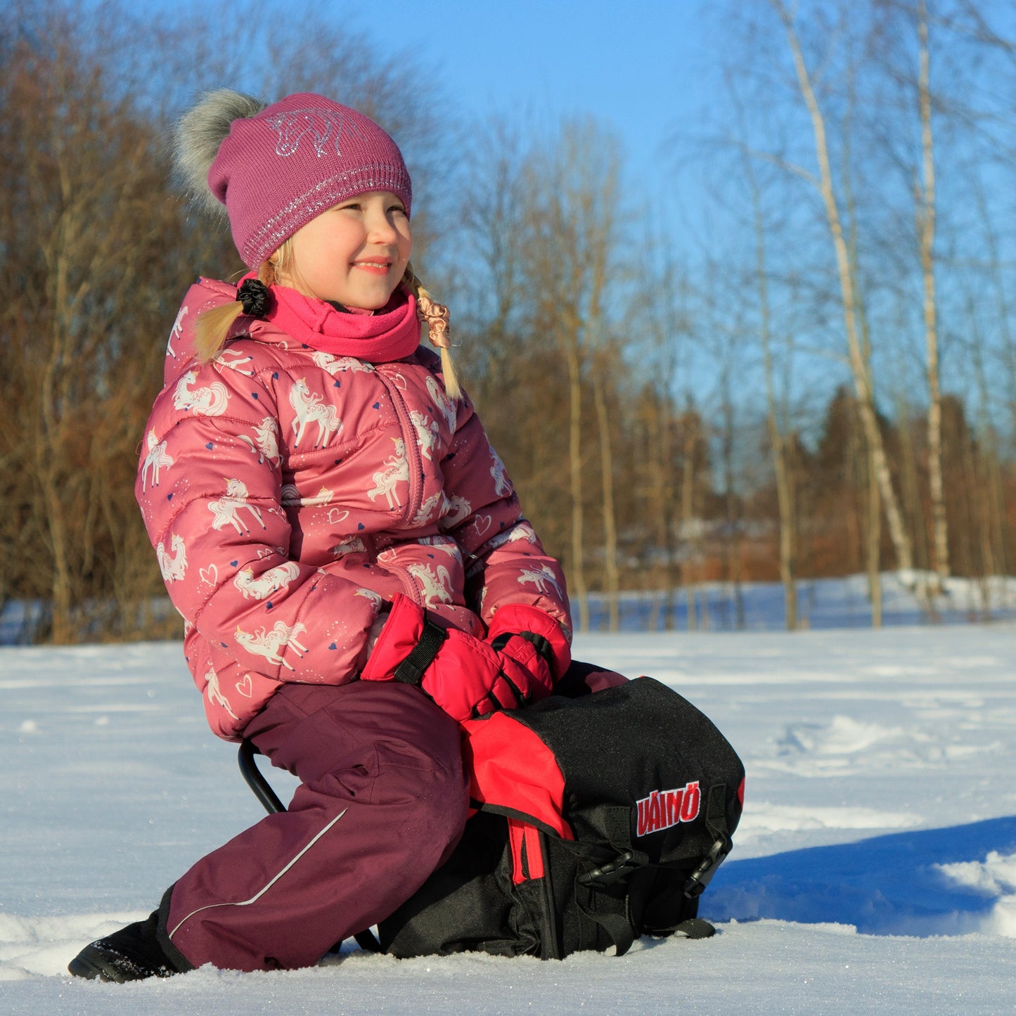Pikkuväinö lasten reppujakkara 18L