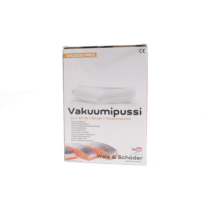 W+S vakuumipussi 22 x 30cm 50kpl