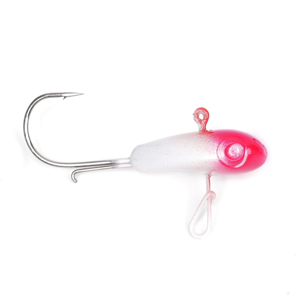 Shaker Baits pilkkijigipää 4g #2/0, #Redwhite 3kpl